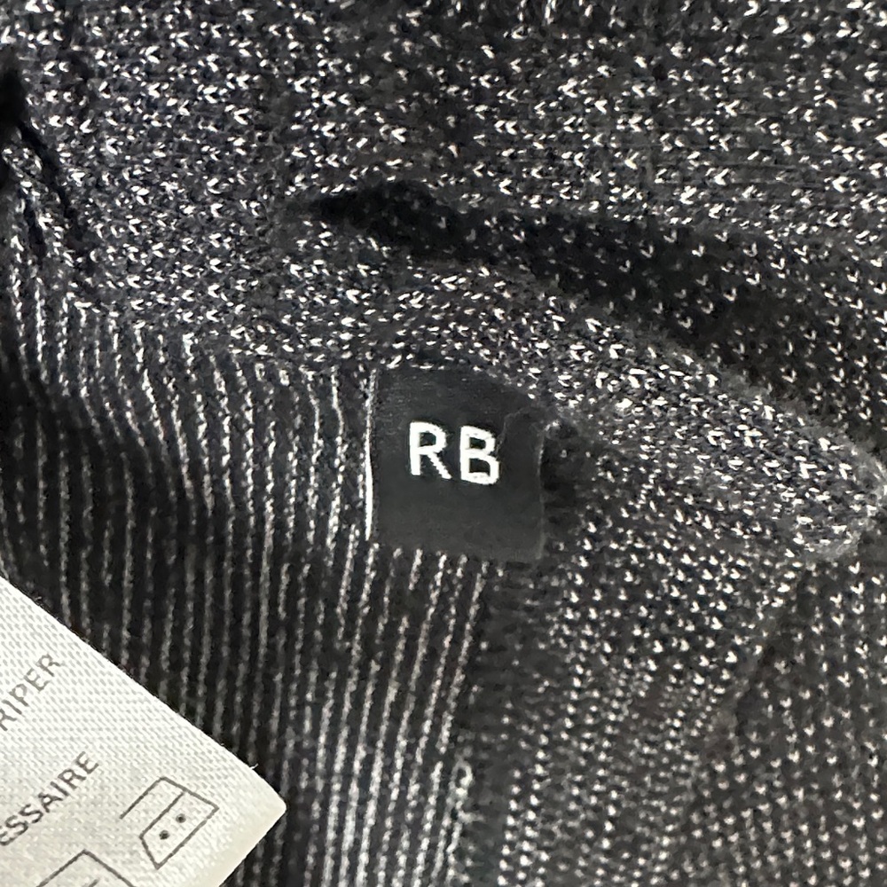 Robert Barakett Findlay Dark Gray Long Sleeve Polo Men’s XL Slim *WBF Large - Picture 6 of 13